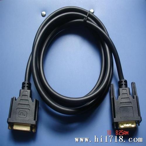 DVI 24+1編織網雙磁環(huán)高清線 計算機顯示系統(tǒng)的隱形鋼鐵俠